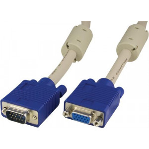 VGA kabel HD15 ha-ho (5m) Förlängning