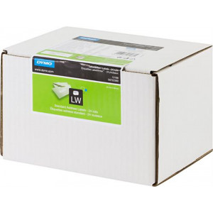 LabelWriter white address labels, 89x28 mm, large pack (24x130 pcs), bulk S0722360