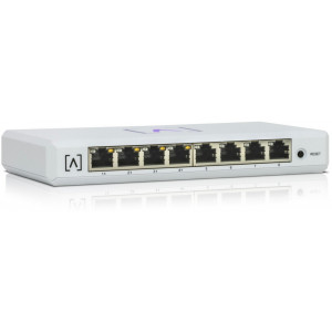 Power Over EthernetThe Alta Labs switches feature PoE+ connectivity with a number of ports capable of providing up to 30 Watts of power per port.The switches support the 802.3at PoE+ standard and are backwards compatible with the 802.3af PoE standard.The 