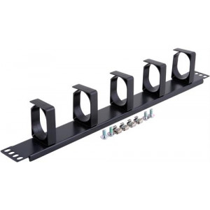 19" kableringspanel 1U, 5 fästen. SA.0020.03