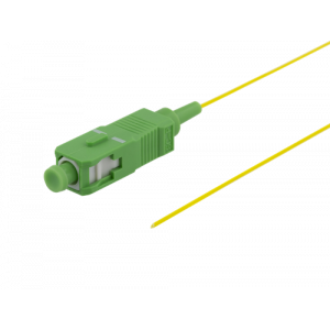 OS2 fibersvans, SC, simplex, APC, 9/125, 1,5m SCPT-1S-5-APC