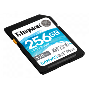 Kingston 256GB SDXC Canvas Go Plus