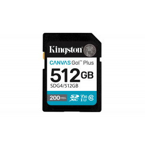 for DSLRs, mirrorless cameras and 4K video SDG4/512GB