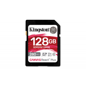 Kingston React Plus V60 SD 128GB