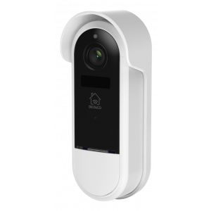 SMART HOME WiFi dörrklocka med kamera, IP65 väderbeständig, vit SH-DB02