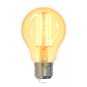 SMART HOME FILAMENT LED-lampa, E27, WiFI, 5.5W, 1800K-6500K, vit - Deltaco SH-LFE27A60
