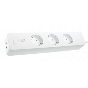 SH-P03USB2 är ett grenuttag med dubbla USB-portar som enkelt kan startas eller stängas av via din telefon, både när du är hemma eller på distans.
