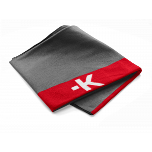Travel Blanket - Dark Gray/Red SKTA1001TBLDGCN