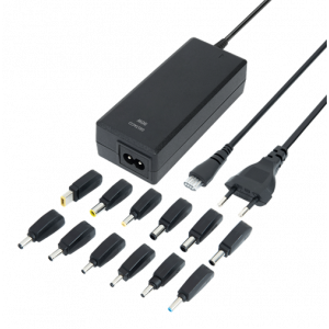 Laptop laddare, 15–20 V, 6 A, 90 W, 12 tips, svart SMP-90W12