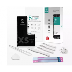 Batteri iPhone XS - Komplett Kit med verktyg