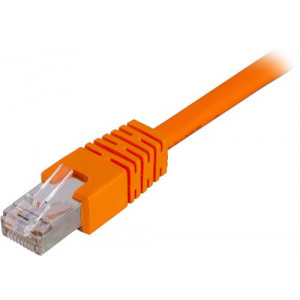 F/UTP Cat6 patchkabel, LSZH, 0,7m, orange STP-607-OR
