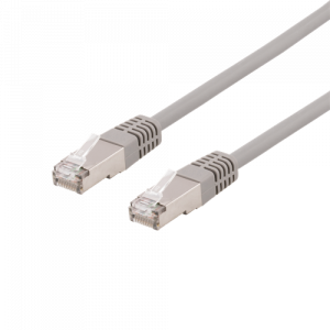 U/FTP Cat6a patchkabel, delta cert, LSZH, 25m, grå STP-625AU