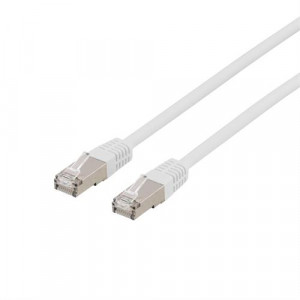 U/FTP Cat6a patchkabel, LSZH, 3m, vit STP-63VAU