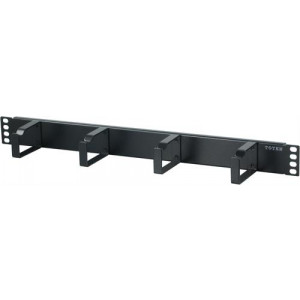 19" kableringspanel 1U, 4 fästen T26111904
