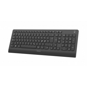 Bluetooth, tyst tangentbord i full storlek med låg profil, svart TB-903