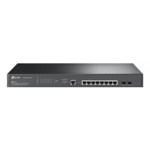 TP-Link JetStream 8-Port 2.5GBASE-T and 2-Port 10GE SFP+ L2+ Managed Switch with 8-Port PoE+