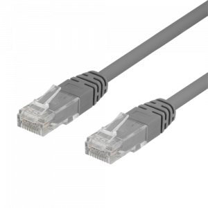 U/UTP Cat6 patchkabel, LSZH, 0,5m, grå, 50-pack TP-60-50P