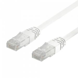 U/UTP Cat6 patchkabel, LSZH, 0,3m, vit, 50-pack TP-603V-50P