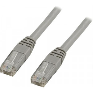 U/UTP Cat6 patchkabel, LSZH, 0,75m, grå TP-607