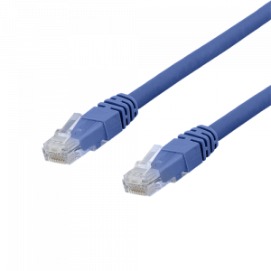 U/UTP Cat6a patchkabel, Delta cert, LSZH, 10m, blå TP-610BAU