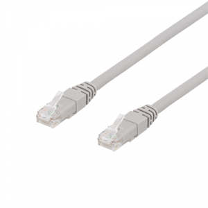 U/UTP Cat6a patchkabel, 1,5m, 500MHz, LSZH, grå TP-611AU