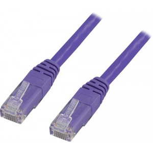U/UTP Cat6 patchkabel, (LSZH), 1,5m, lila TP-611P
