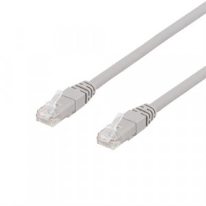 U/UTP Cat6a patchkabel, LSZH, 1m, grå TP-61AU
