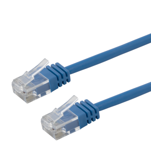 U/UTP Cat6 AWG28 patch cable, 20,0m, blue, LSZH TP-620B-SLIM