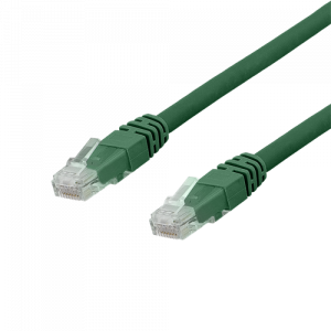 U/UTP Cat6a patchkabel, Delta cert, LSZH, 3m, grön TP-63GAU