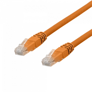 U/UTP Cat6a patchkabel, Delta cert, LSZH, 7m, orange TP-67ORAU
