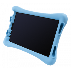 Skal i silikon för iPad Air 10,9"/Pro 11" 2020/2021, stativ, blå TPF-1310