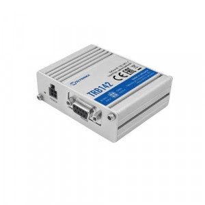 Compact industrial LTE Cat 1 gateway w RS232 connector TRB142