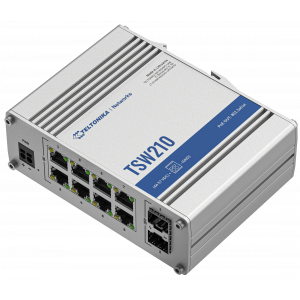 8 xRJ45 ports 100/1000 Mbps w IEEE 802.3 IEEE 802.3u 802.3az TSW210