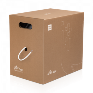 UniFi Cable Cat6 CMP, 305m, U/UTP, white U-Cable-C6-CMP