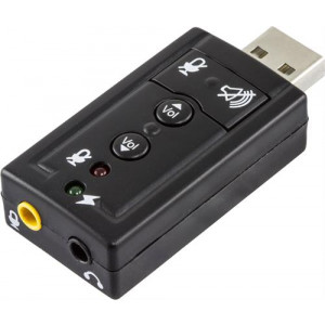Deltaco USB-ljudkort