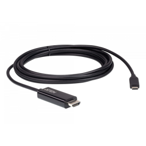 UC3238 USB-C till HDMI-kabel, 2,7 m, 4K, DP Alt Mode, svart UC3238-AT