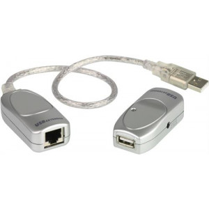 USB-förlängning över Ethernet-kabel, 60m. UCE60-AT