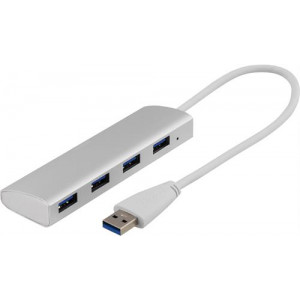 USB-hubb USB-C -> 4x USB-A