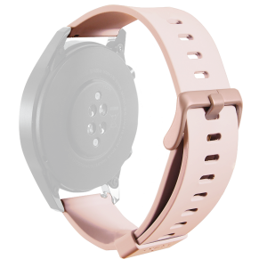 Universal Silikon armband för klocka 22mm, Rose UNIWBICON22ROSE
