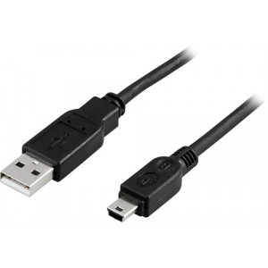 Kabel USB 2.0 A ha - Mini B (2m).