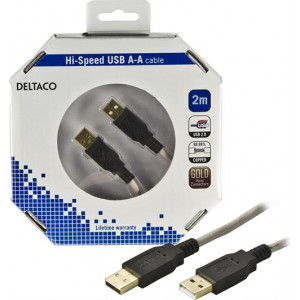 USB 2.0 cable Type A male - Type A male 2m USB2-8-K