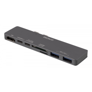 Dubbel USB-C-docka för MacBook Pro 2016, Thunderbolt 3, 100W USB USBC-1290
