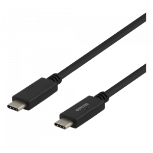 Kbl USB-C to USB-C, 5A, 5Gbit/s, 1m - Black