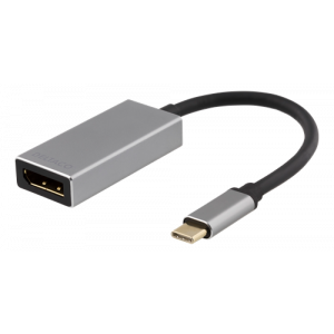 USB-C - DP adapter, USB-C ha, DP ho, 3840x2160 60Hz, space gre USBC-DP2