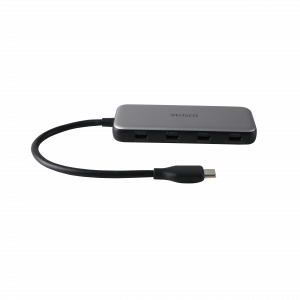 Deltaco USB-C Hubb USB-C ha -> 4x USB-C