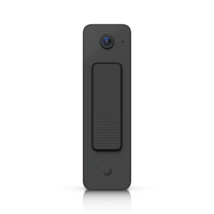Compact PoE video doorbell with two-way audio and versatile mounting options, black UVC-Doorbell-Lite-B