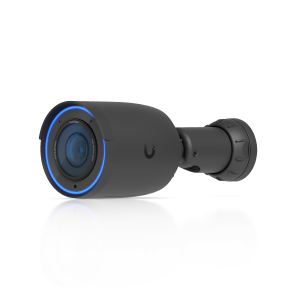 All-weather 4K PoE+ camera with a Multi-TOPS AI engine, 2.36x optical zoom, and a large 1/1.2" CMOS sensor for exceptional low-light clarity and long-range IR night vision. UVC-G6-Pro-Bullet-B