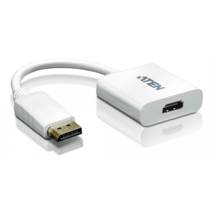 DisplayPort till HDMI-adapter, DisplayPort ha, HDMI ho, 1080p i 60Hz, DP 1. 1a, vit VC985-AT