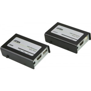 HDMI och USB-förlängare över Ethernet, 3D, 60m, HDCP, svart VE803-AT-G
