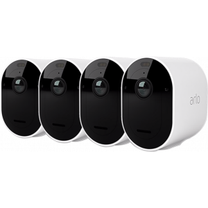 Pro 5 Spotlight security camera with 4x camera kit, white VMC4460P-100EUS